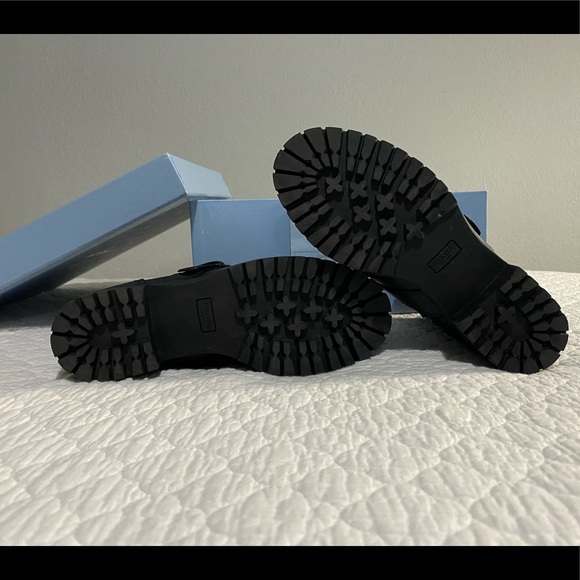 Prada Triple Buckle Combat Boot - Picture 6 of 10